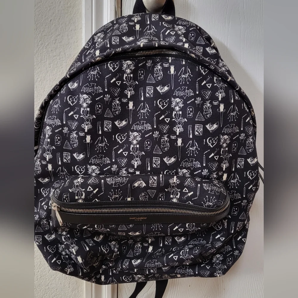 Saint laurent city backpack medium